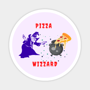 Pizza wizzard magic pot Magnet